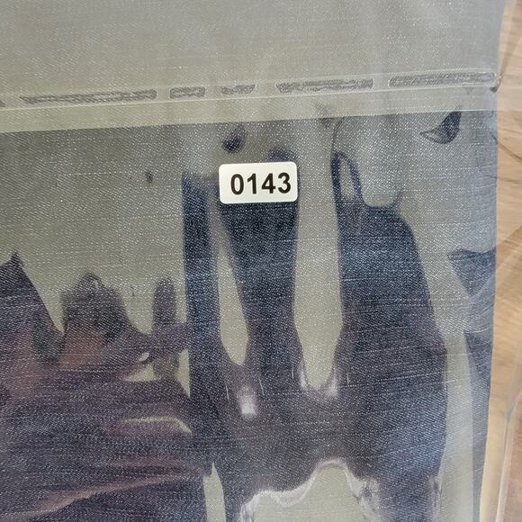 Express Editor Dark Wash Boot Cut Jeans Womens 8 Long Y2K Preppy Casual Chino - Picture 12 of 12